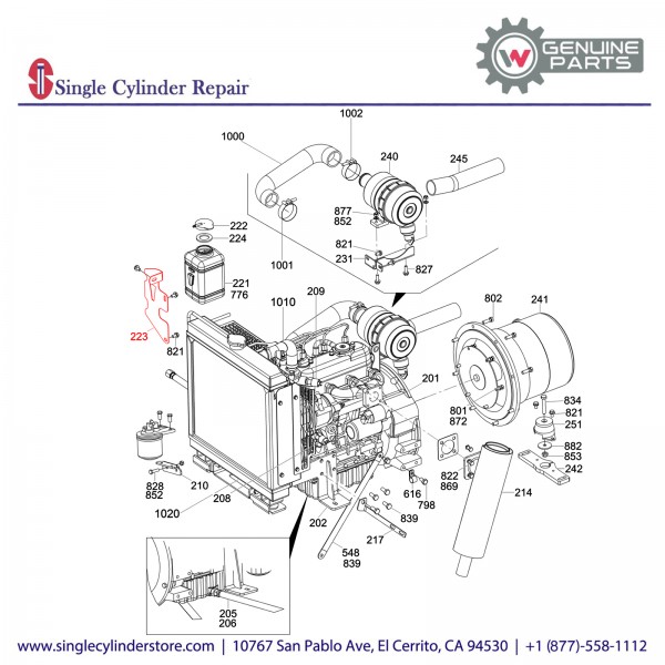 Wacker 5000165145 Bracket