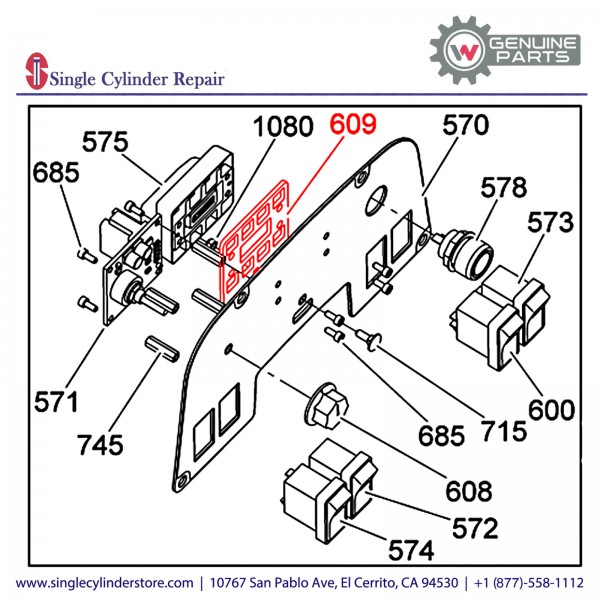 Wacker 5000165481 Spacer