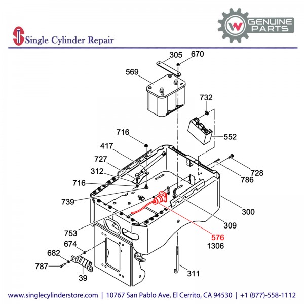 Wacker 5000170950 Plug and harness cpl