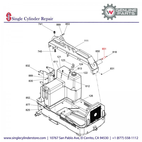 Wacker 5000171601 Plate