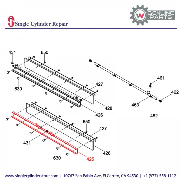 Wacker 5000173302 Scraper