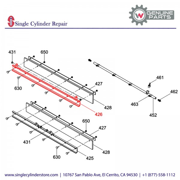 Wacker 5000173304 Scraper