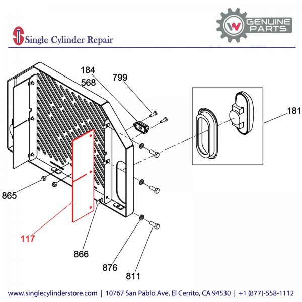 Wacker 5000175292 Duct