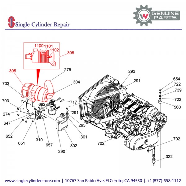 Wacker 5000176114 Air cleaner