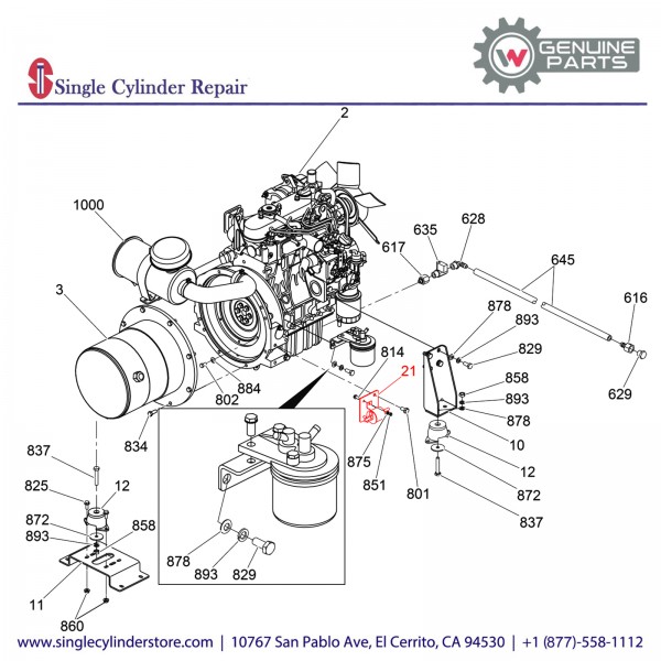 Wacker 5000176149 Bracket