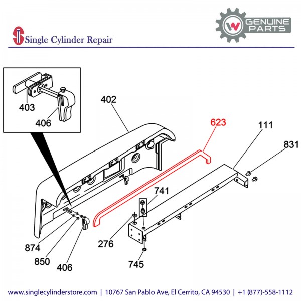 Wacker 5000177664 Gasket