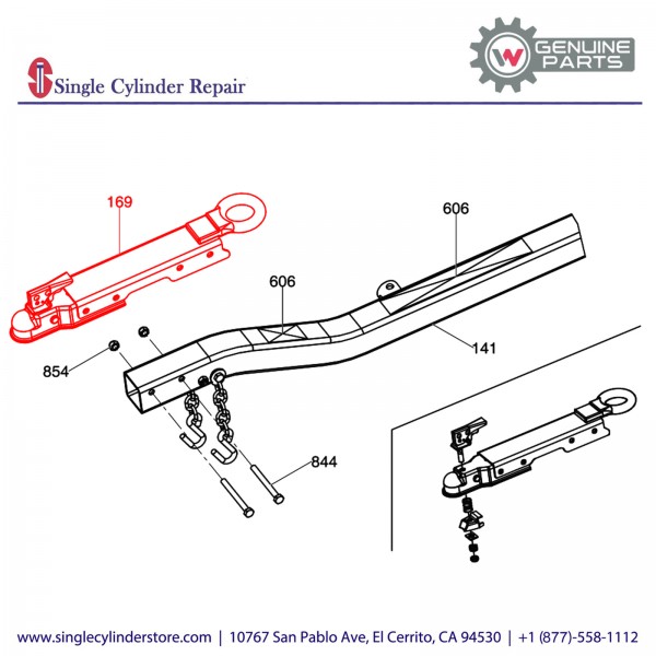 Wacker 5000178780 Hitch Combo