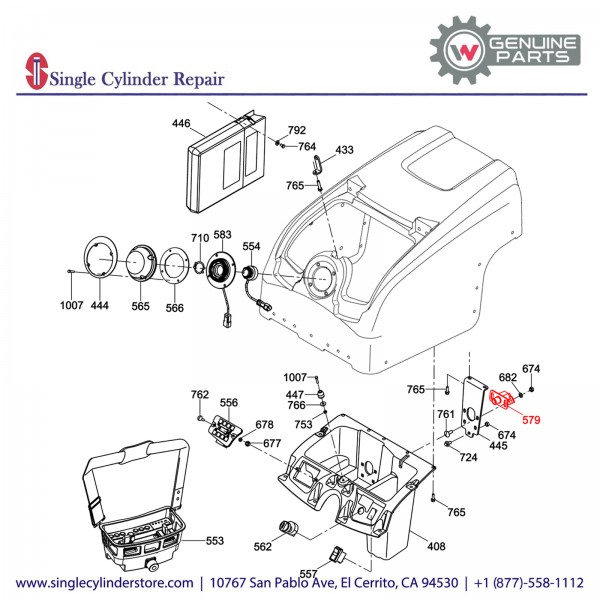 Wacker 5000178854 Charge port module