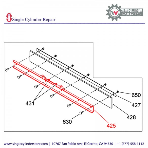 Wacker 5000179316 Scraper