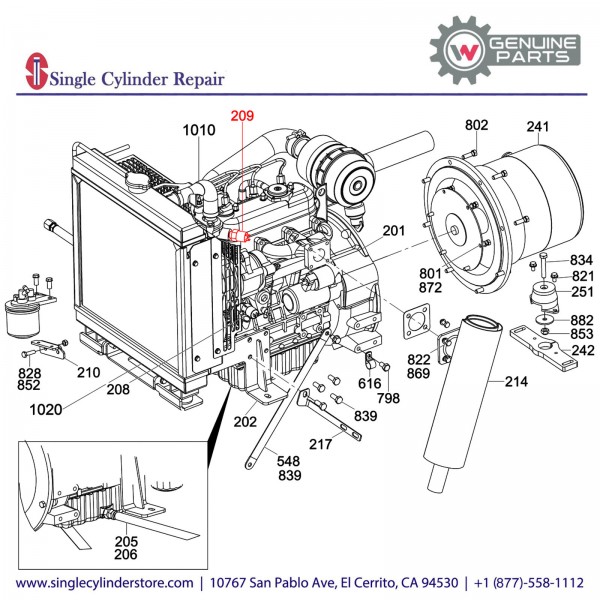 Wacker 5000179975 Temperature Switch