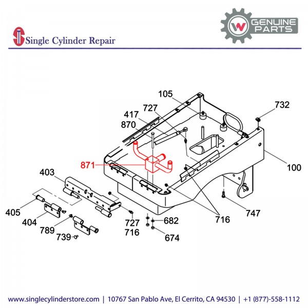 Wacker 5000181897 Suction manifold