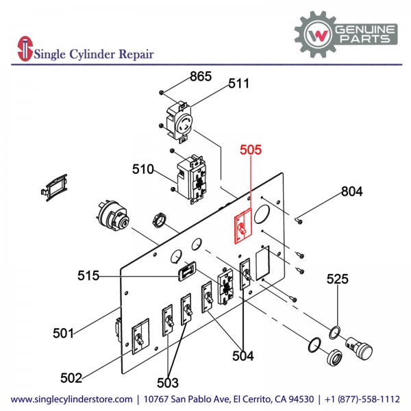 Wacker 5000182414 Breaker