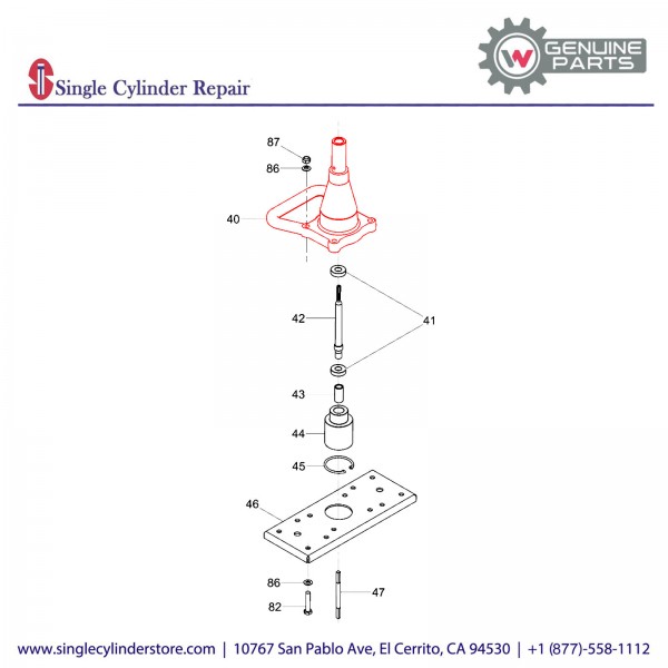 Wacker 5000183759 Housing