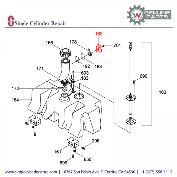 Wacker 5000186636 Bracket