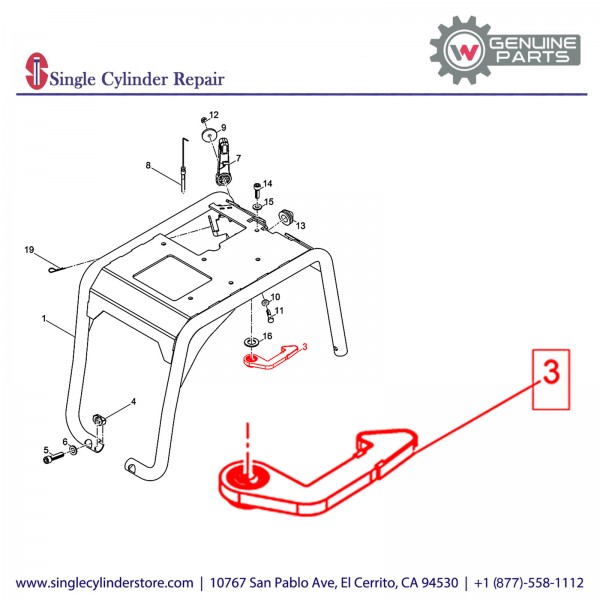 Wacker 5000200616 Carrier cpl