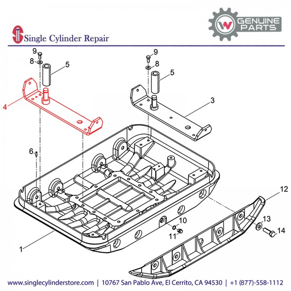 Wacker 5000201591 Angle front