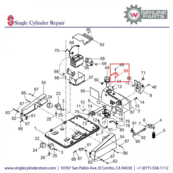 Wacker 5000204137 Guard plate