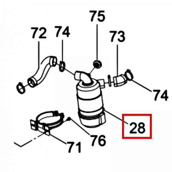 Wacker 5000206421 Air cleaner