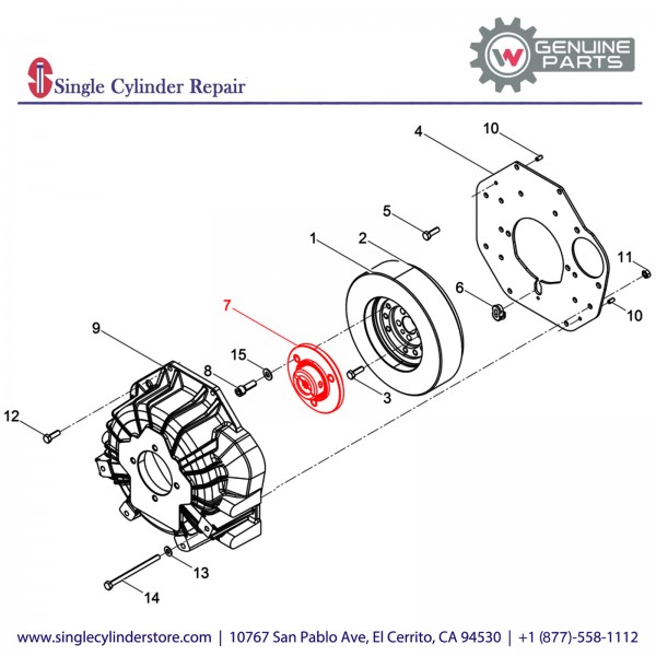 Wacker 5000211373 Coupling cpl