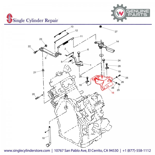 Wacker 5000215192 Bracket