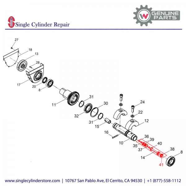 Wacker 5000220081 Bolt cpl