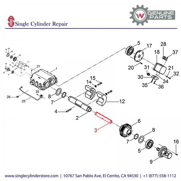 Wacker 5000220141 Piston