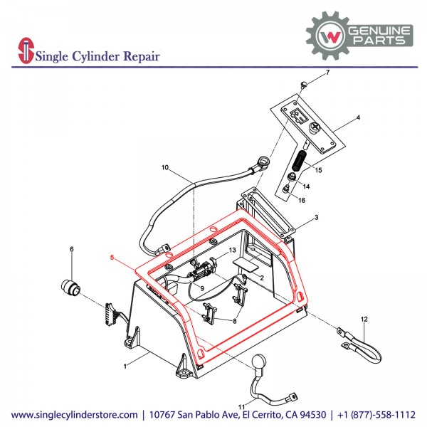 Wacker 5000220173 Gasket