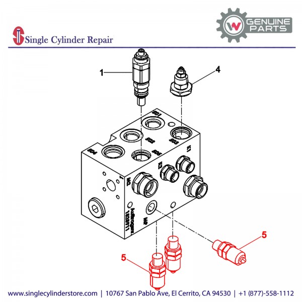 Wacker 5000220198 Test port