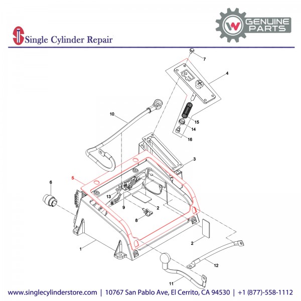 Wacker 5000220233 Gasket