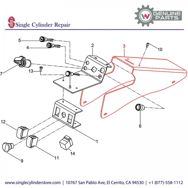 Wacker 5000220250 Plate