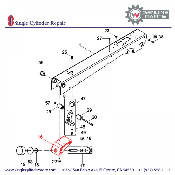 Wacker 5000220357 Support