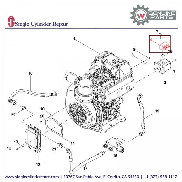 Wacker 5000220372 Flange