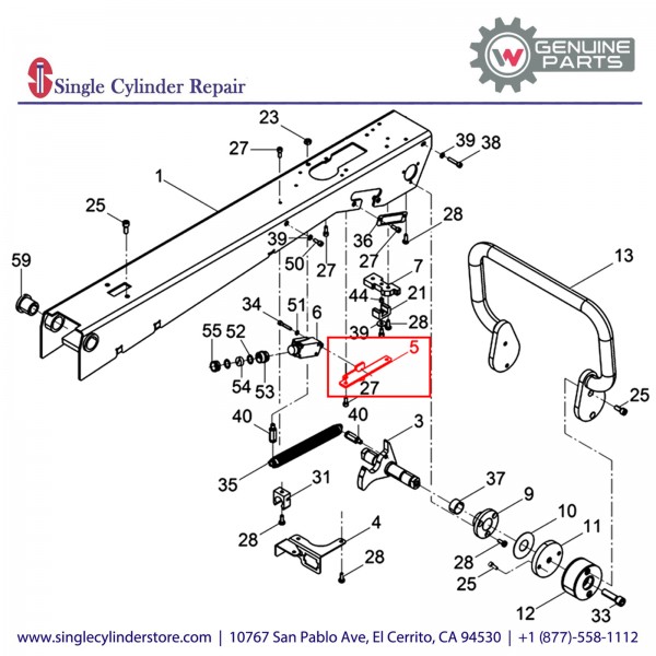 Wacker 5000220511 Holder 