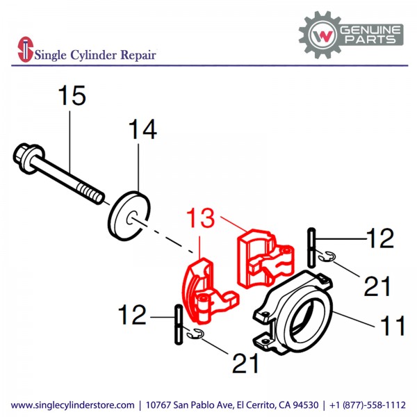 Wacker 5100002770 Eccentric Weight