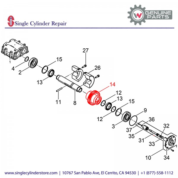 Wacker 5100004303 Adjusting sleeve