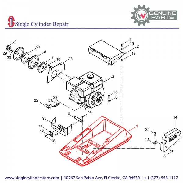 Wacker 5100005499 Upper Mass