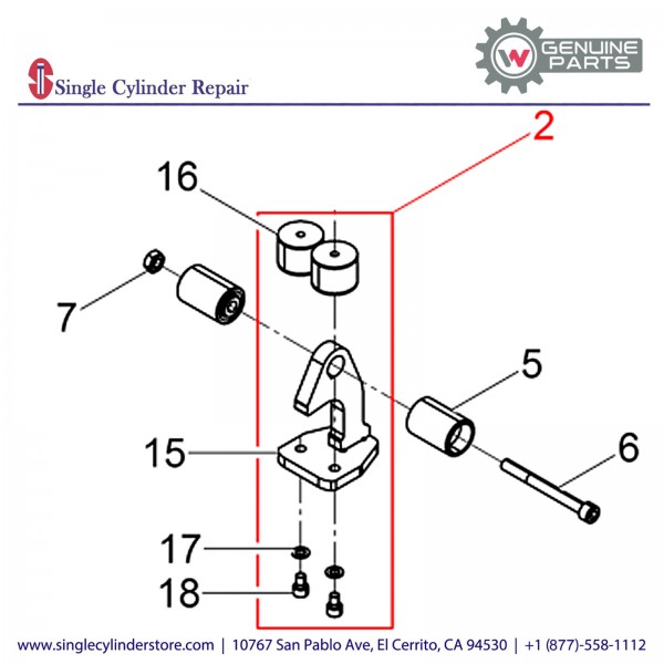 Wacker 5100005543 Lock