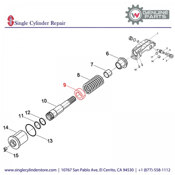 Wacker 5100005563 Collar