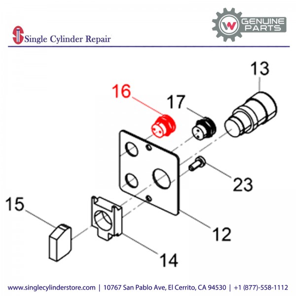 Wacker 5100005715 Botton Switch