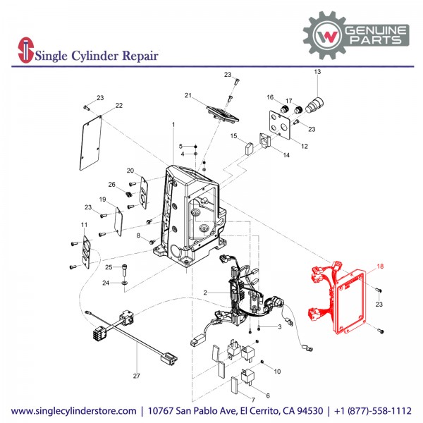 Wacker 5100005762 Decoder cpl