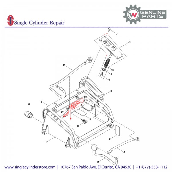 Wacker 5100009683 Cable Harness