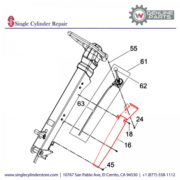 Wacker 5100009950 Cover Plate cpl