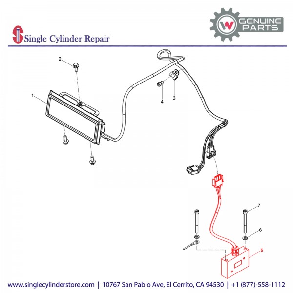 Wacker 5100010005 Sensor cpl