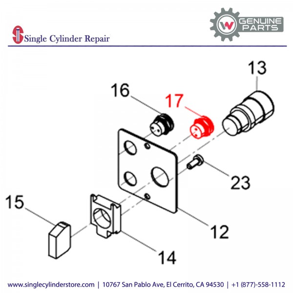 Wacker 5100010070 Botton Switch