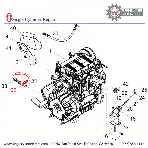 Wacker 5100010257 Hose Pipe