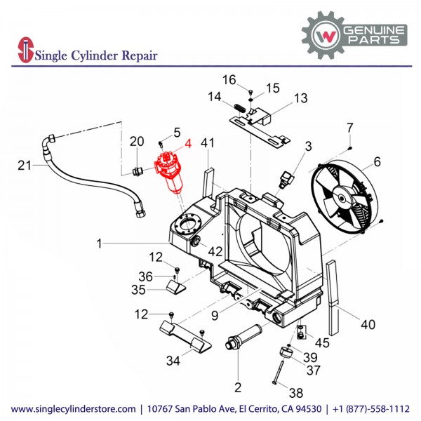 Wacker 5100010302 Return Filter