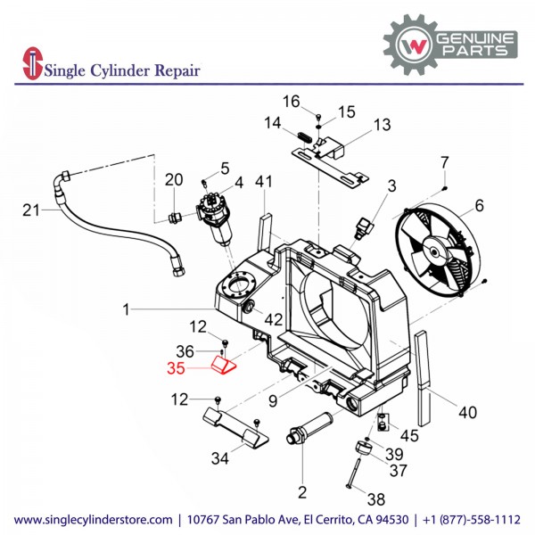 Wacker 5100010568 Bracket