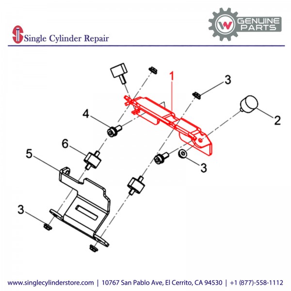 Wacker 5100010584 Bracket