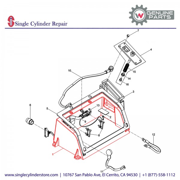 Wacker 5100011288 Battery Protection