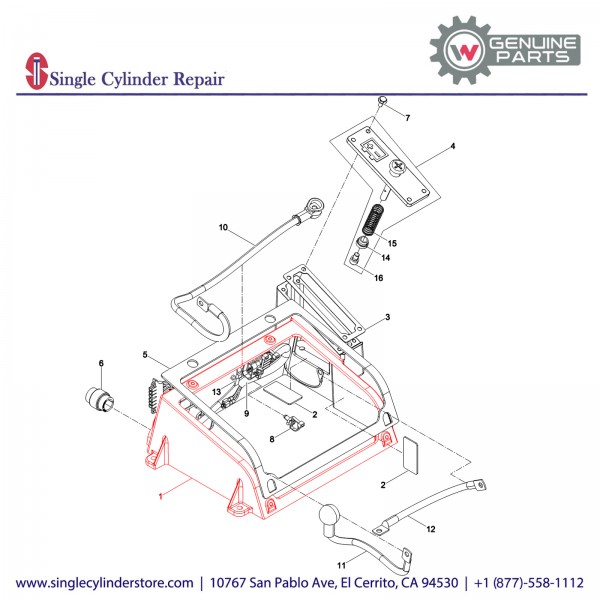 Wacker 5100011289 Battery Protection